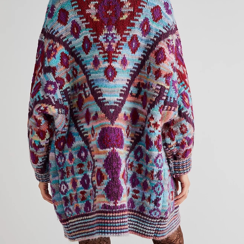 FREE PEOPLE HOME ON THE RANGE CARDI $398 M